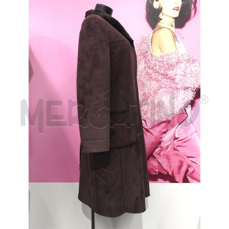 ECOMONTONE DONNA ARMANI JEANS MARRONE | Mercatino dell'Usato Roma somalia 3