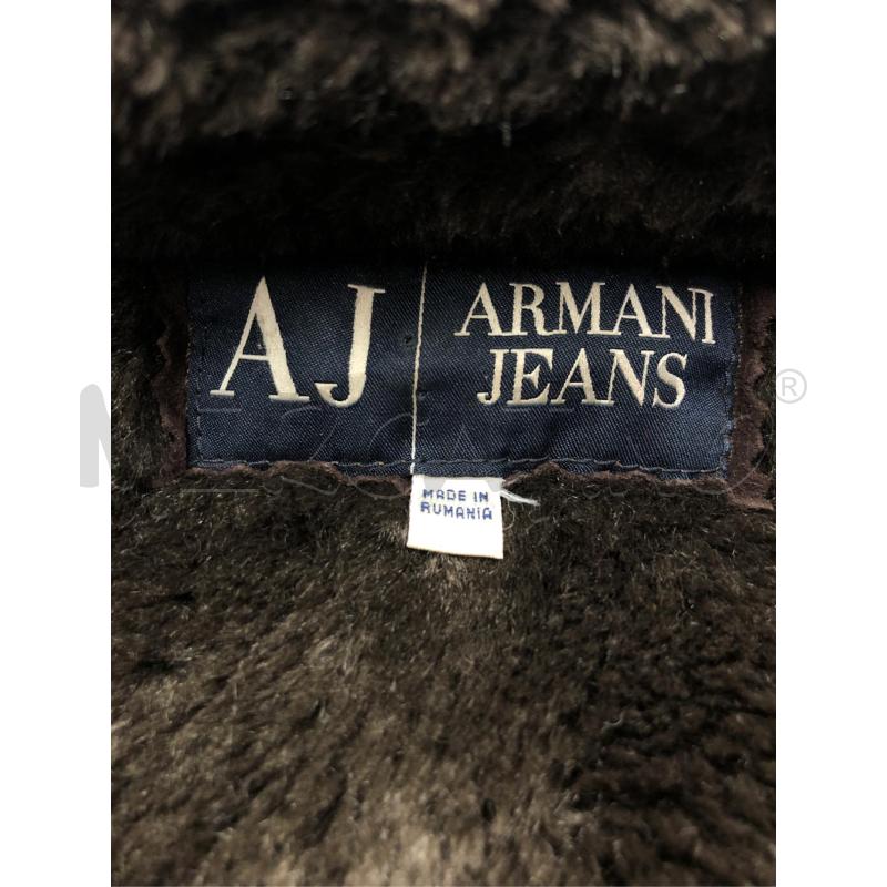 ECOMONTONE DONNA ARMANI JEANS MARRONE | Mercatino dell'Usato Roma somalia 5