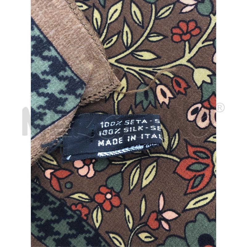 FAZZOLETTO GIANNI VERSACE MARRONE FANTASIA  | Mercatino dell'Usato Roma somalia 5