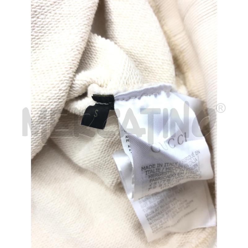 FELPA DONNA DORAEMON X GUCCI BEIGE | Mercatino dell'Usato Roma somalia 5