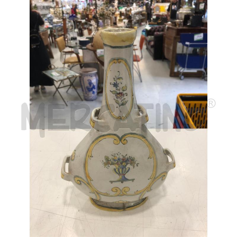 FIASCA DA PELLEGRINO MAIOLICA SANTARELLI | Mercatino dell'Usato Roma somalia 1