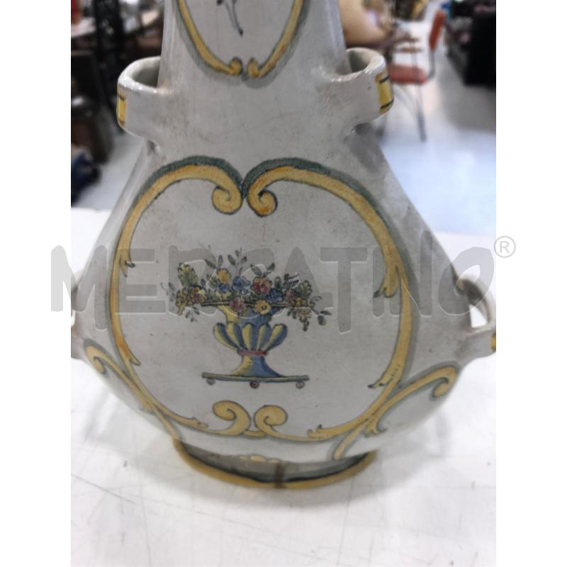 FIASCA DA PELLEGRINO MAIOLICA SANTARELLI | Mercatino dell'Usato Roma somalia 2