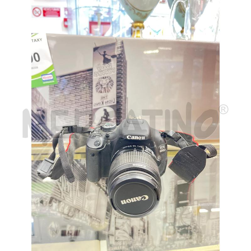 FOTOCAMERA CANON EOS 600D | Mercatino dell'Usato Roma somalia 1