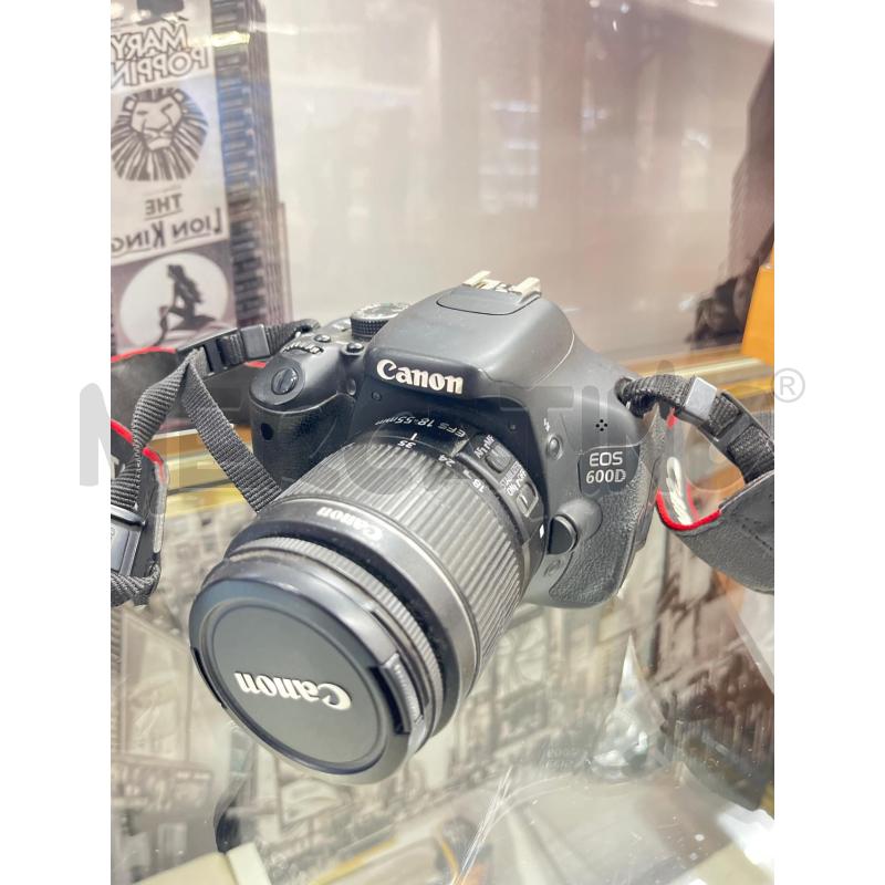 FOTOCAMERA CANON EOS 600D | Mercatino dell'Usato Roma somalia 2
