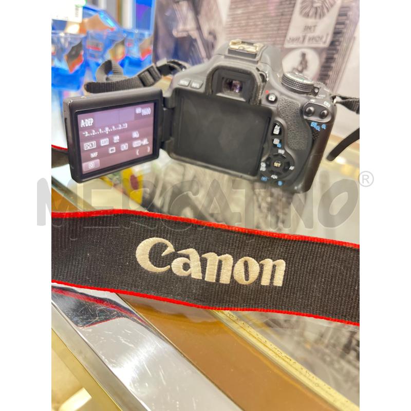 FOTOCAMERA CANON EOS 600D | Mercatino dell'Usato Roma somalia 3