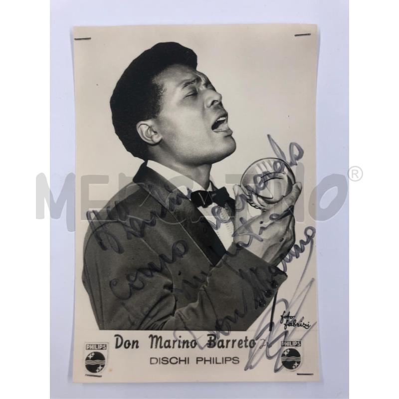 FOTOGRAFIA DON MARINO BARRETO AUTOGRAFATA | Mercatino dell'Usato Roma somalia 1