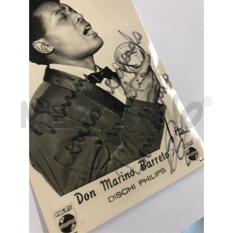 FOTOGRAFIA DON MARINO BARRETO AUTOGRAFATA | Mercatino dell'Usato Roma somalia 3