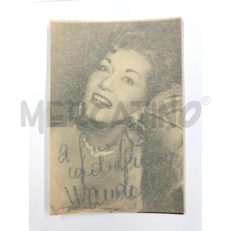 FOTOGRAFIA WANDA OSIRIS CON AUTOGRAFO | Mercatino dell'Usato Roma somalia 1