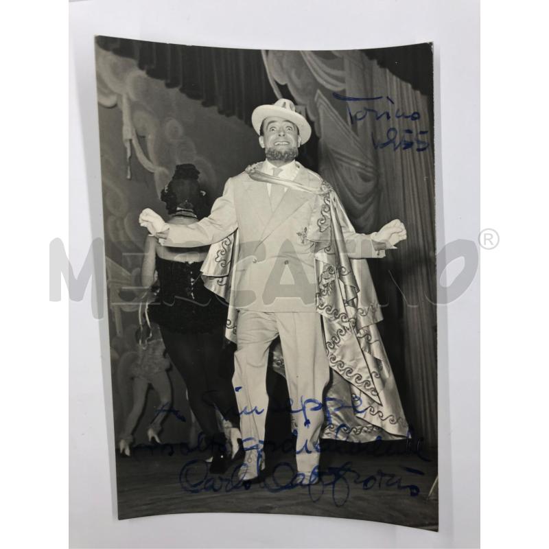 FOTOGRAGIA CARLO D'APPORTO 1955 AUTOGRAFATA | Mercatino dell'Usato Roma somalia 1