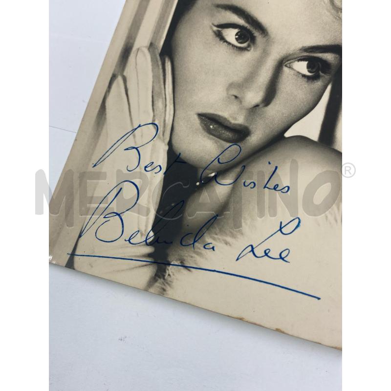 FOTO AUTOGRAFATA BELINDA LEE | Mercatino dell'Usato Roma somalia 3