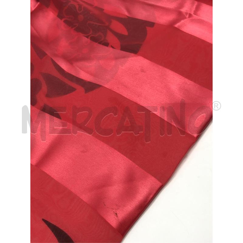 FOULARD FERRE ROSSO FANTASIA VELATO  | Mercatino dell'Usato Roma somalia 4