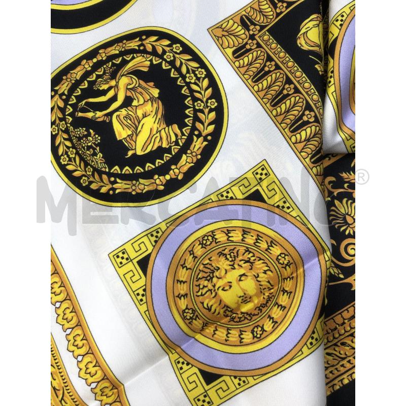 FOULARD VERSACE NEW DORATO NERO | Mercatino dell'Usato Roma somalia 2