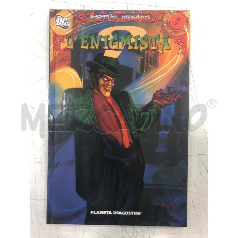 FUMETTO DC ENIGMISTA BATMAN ARKHAM PANETA DEAGOSTINI | Mercatino dell'Usato Roma somalia 1