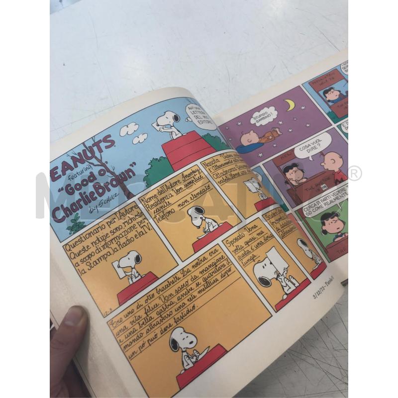 FUMETTO IL GIUBILEO DEI PEANUTS CON DIFETTI RIZZOLI 1976 | Mercatino dell'Usato Roma somalia 4
