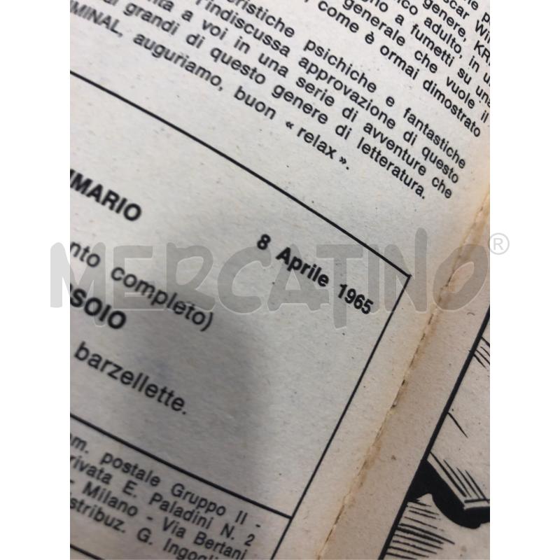 FUMETTO KRIMINAL NUMERO 13 NODO SCORSOIO | Mercatino dell'Usato Roma somalia 4