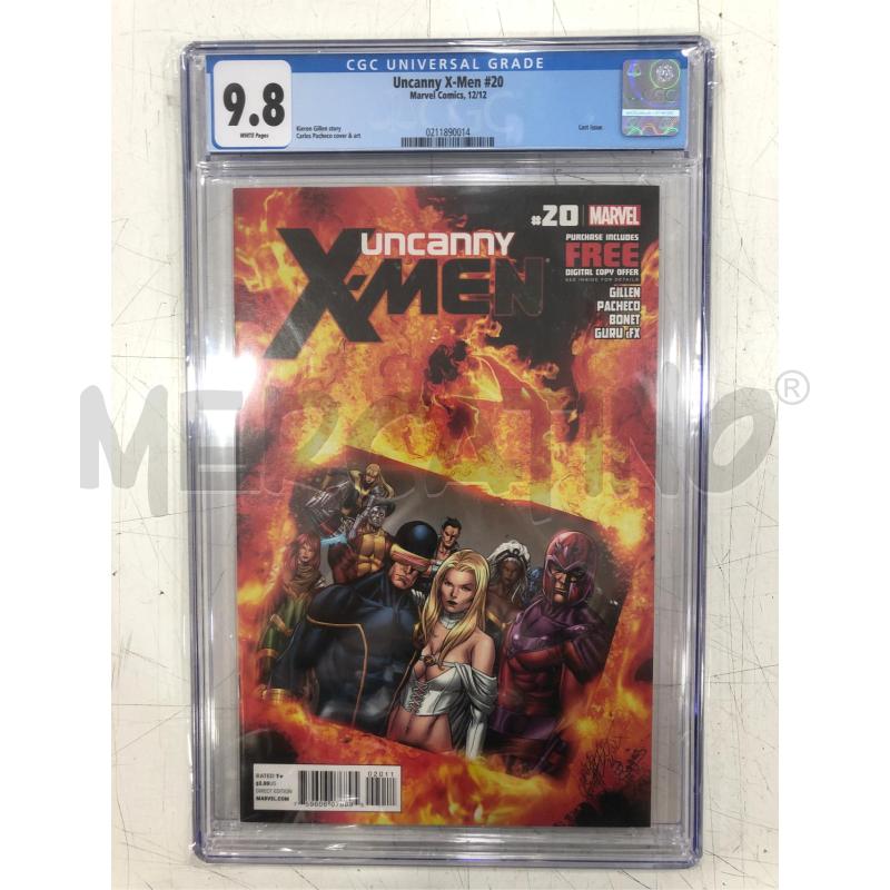 FUMETTO UNCANNY XMEN 20 GRADATO 9.8 | Mercatino dell'Usato Roma somalia 1