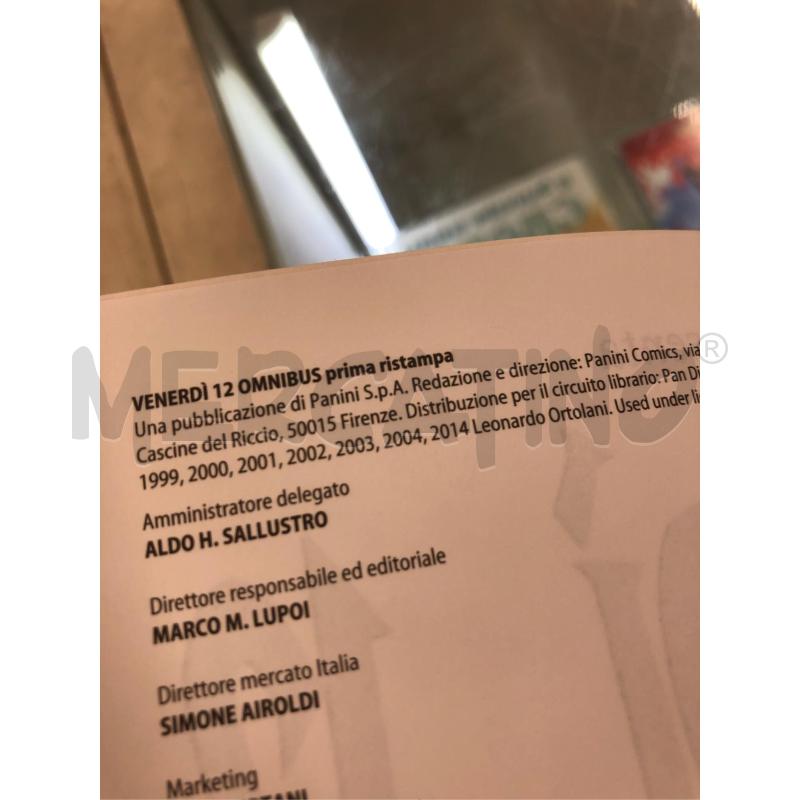 FUMETTO VENERDI 12 OMNIBUS | Mercatino dell'Usato Roma somalia 2