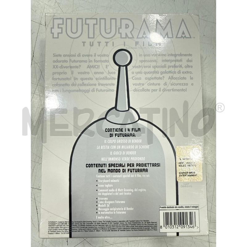 FUTURAMA MOVIE BOXSET (4 DVD) | Mercatino dell'Usato Roma somalia 3