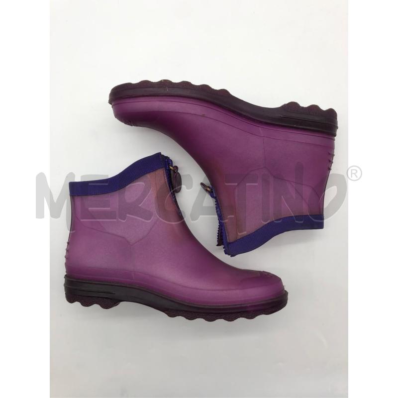 GALOSCE CHANEL VIOLA ZIP CORTE | Mercatino dell'Usato Roma somalia 2