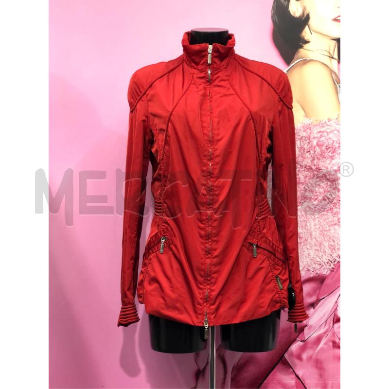 GIACCA A VENTO DONNA MONCLER  ARANCIO  | Mercatino dell'Usato Roma somalia 1