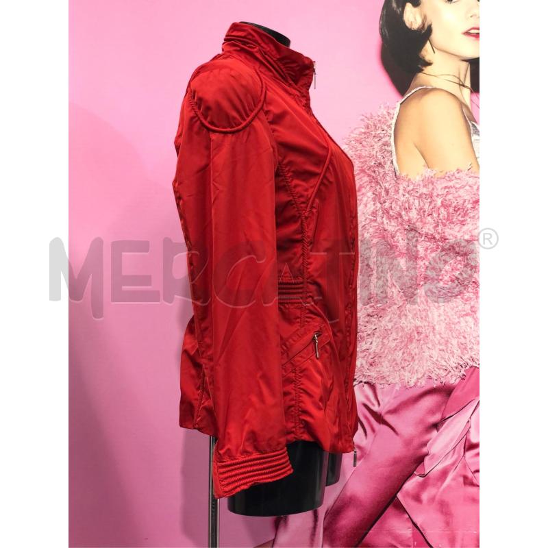 GIACCA A VENTO DONNA MONCLER  ARANCIO  | Mercatino dell'Usato Roma somalia 3