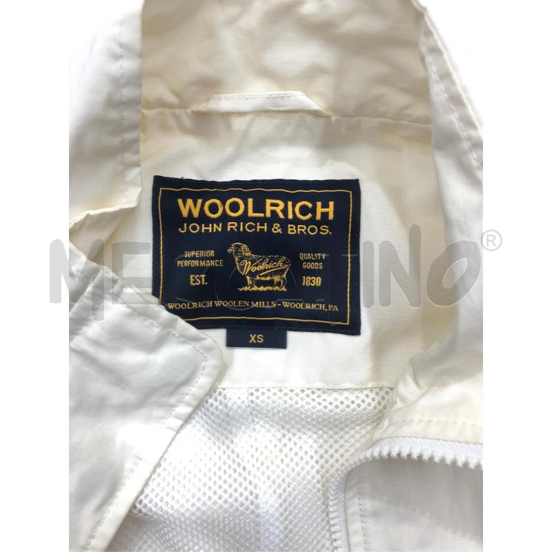 GIACCA A VENTO DONNA WOOLRICH PANNA  | Mercatino dell'Usato Roma somalia 4