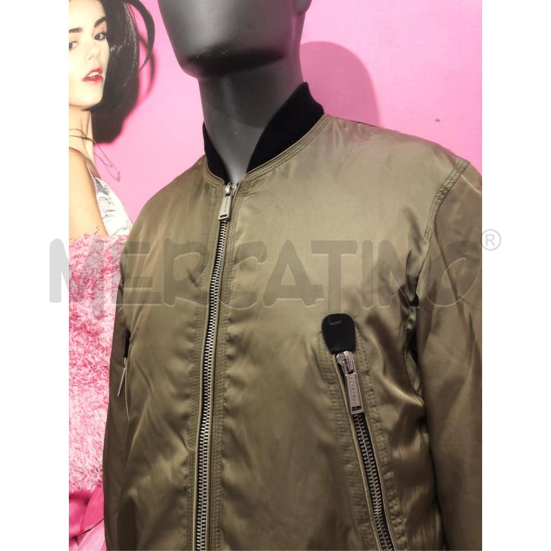 GIACCA A VENTO UOMO DS2QUARED VERDE MIL  | Mercatino dell'Usato Roma somalia 2