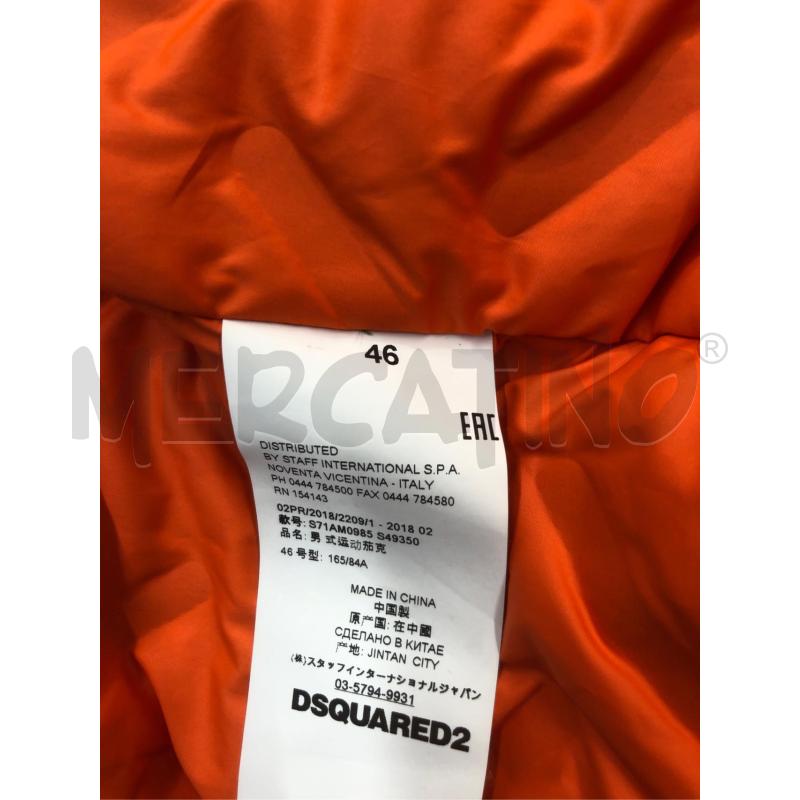 GIACCA A VENTO UOMO DS2QUARED VERDE MIL  | Mercatino dell'Usato Roma somalia 5