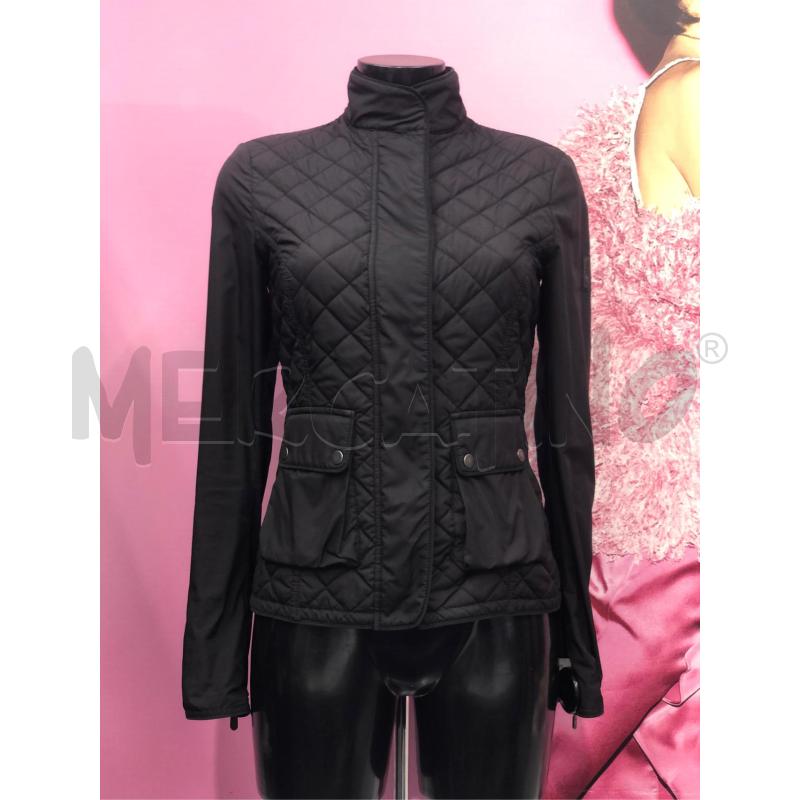 GIACCA DONNA BELSTAFF NERA  | Mercatino dell'Usato Roma somalia 1