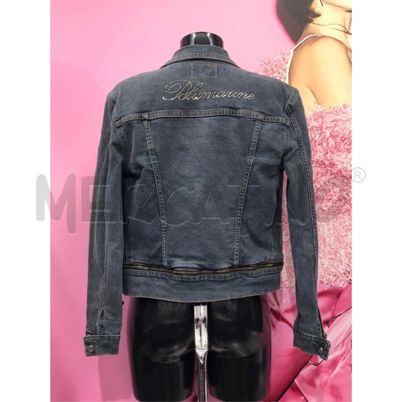 GIACCA DONNA BLUMARINE JEANS SCURO | Mercatino dell'Usato Roma somalia 4
