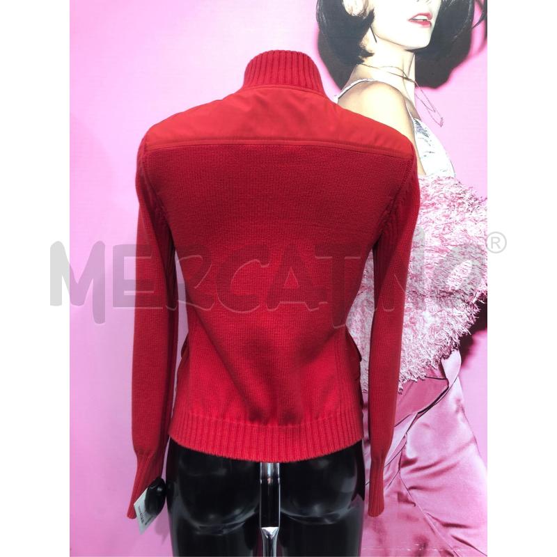 GIACCA DONNA BURBERRY ROSSO ZIP  | Mercatino dell'Usato Roma somalia 3