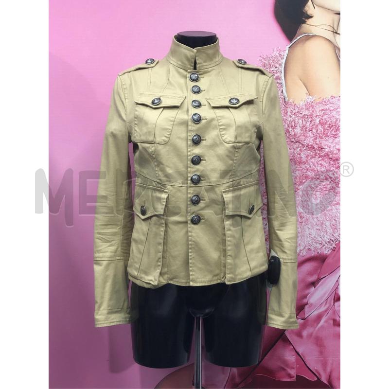 GIACCA DONNA DSQUARED BEIGE TANTI BOTTONI  | Mercatino dell'Usato Roma somalia 1