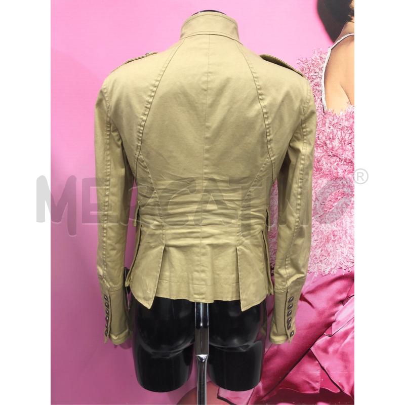 GIACCA DONNA DSQUARED BEIGE TANTI BOTTONI  | Mercatino dell'Usato Roma somalia 4