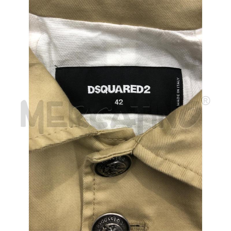 GIACCA DONNA DSQUARED BEIGE TANTI BOTTONI  | Mercatino dell'Usato Roma somalia 5