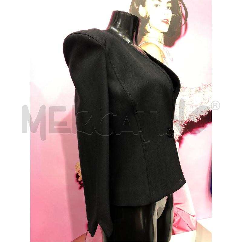 GIACCA DONNA ELISABETTA FRANCHI NERA  | Mercatino dell'Usato Roma somalia 2
