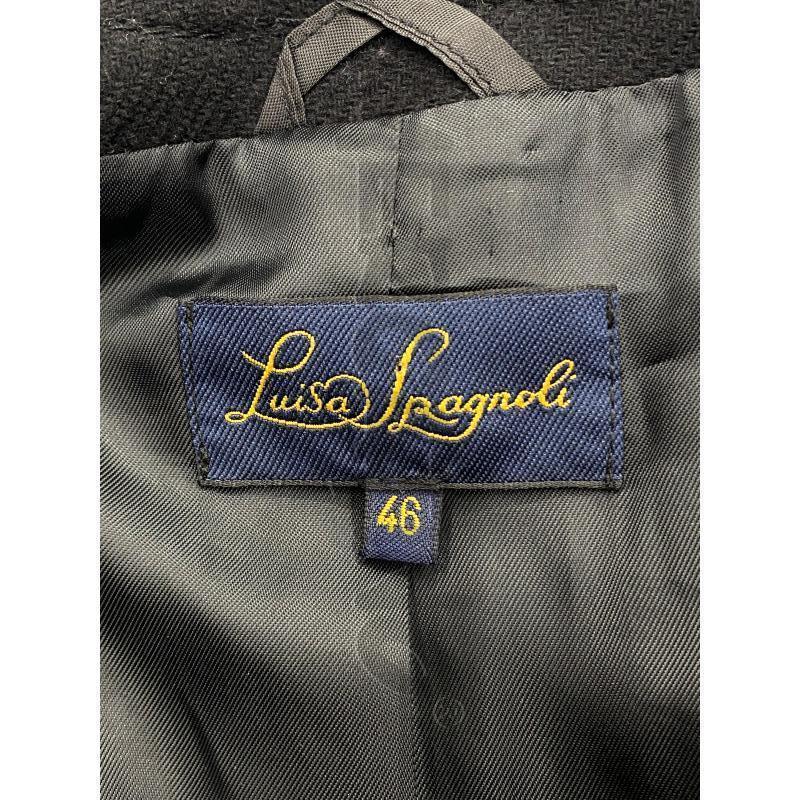 GIACCA DONNA LUISA SPAGNOLI NERA PUNTINI BIANC ZIP  | Mercatino dell'Usato Roma somalia 4