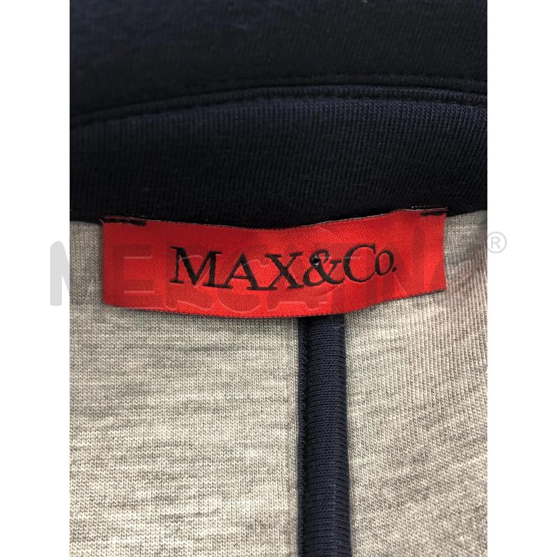 GIACCA DONNA MAX & CO BLU NEOPRENE  | Mercatino dell'Usato Roma somalia 4
