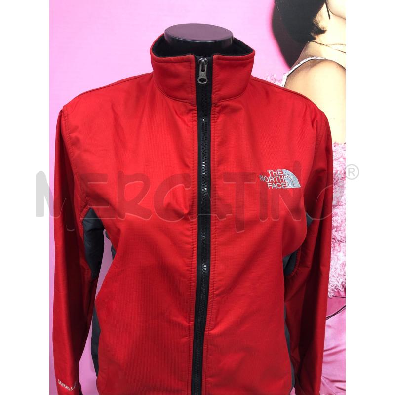 GIACCA DONNA THE NORTH FACE ROSSA GRIGIO  | Mercatino dell'Usato Roma somalia 1