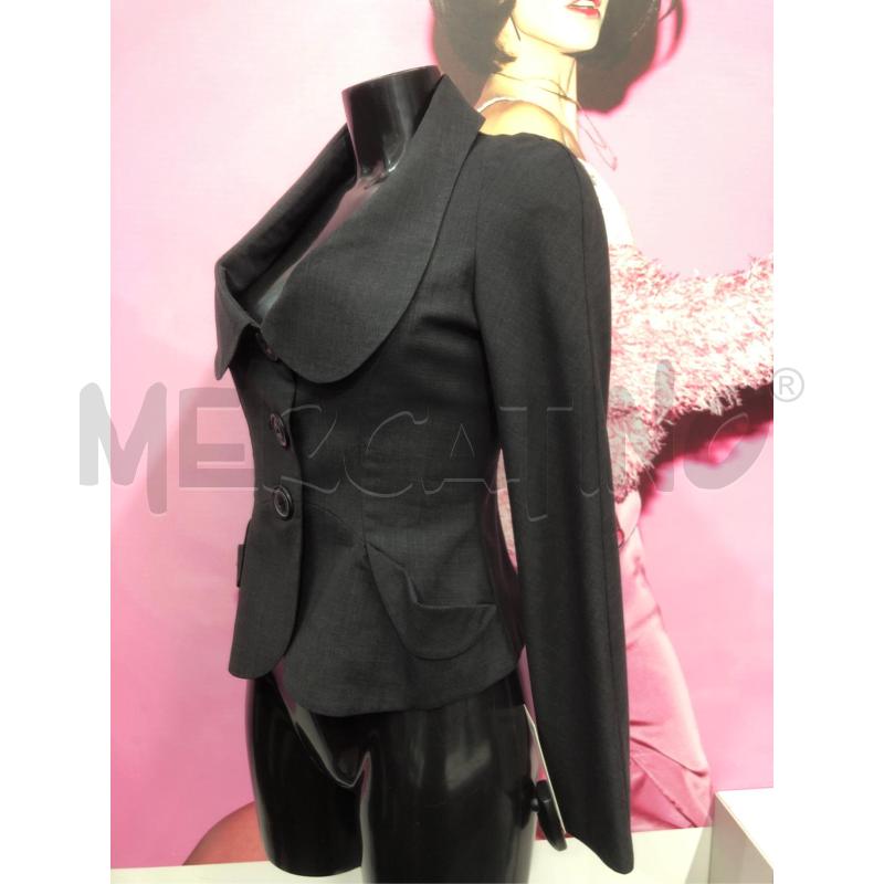 GIACCA DONNA VIVIENNE WESTWOOD GRIGIO SCURO | Mercatino dell'Usato Roma somalia 2