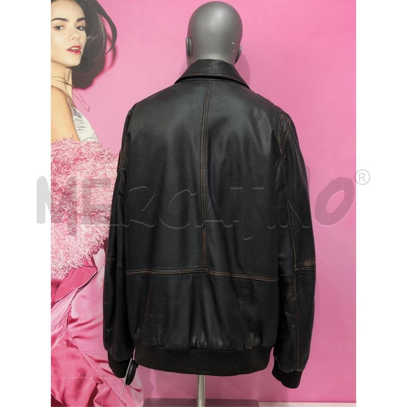 GIACCA PELLE UOMO PME LEGEND NERO  | Mercatino dell'Usato Roma somalia 4
