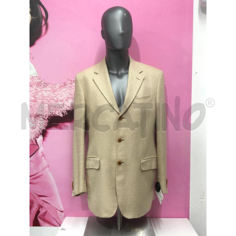 GIACCA UOMO SMALTO X ZEGNA BEIGE  | Mercatino dell'Usato Roma somalia 1