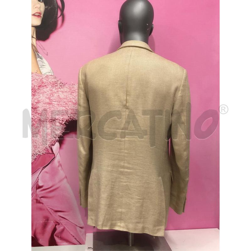 GIACCA UOMO SMALTO X ZEGNA BEIGE  | Mercatino dell'Usato Roma somalia 4
