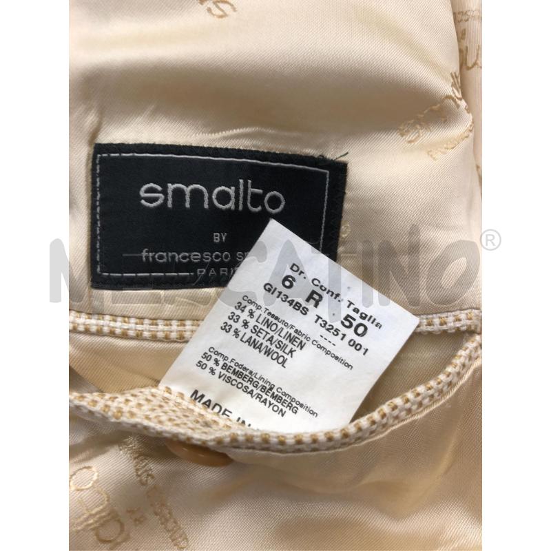 GIACCA UOMO SMALTO X ZEGNA BEIGE  | Mercatino dell'Usato Roma somalia 5