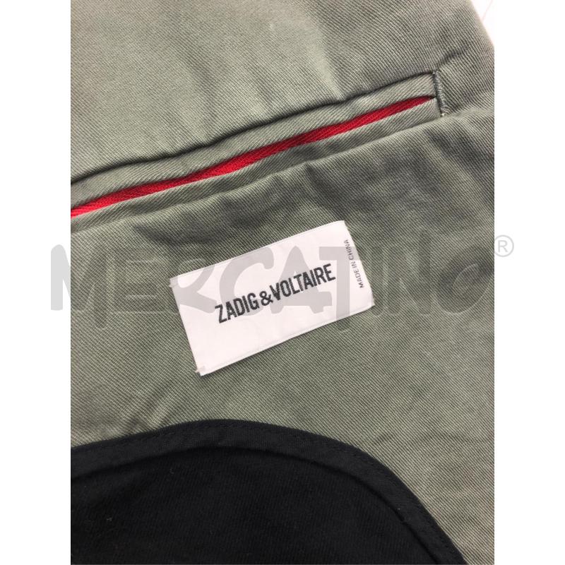 GIACCA UOMO ZADIG&VOLTAIRE VERDE  | Mercatino dell'Usato Roma somalia 4