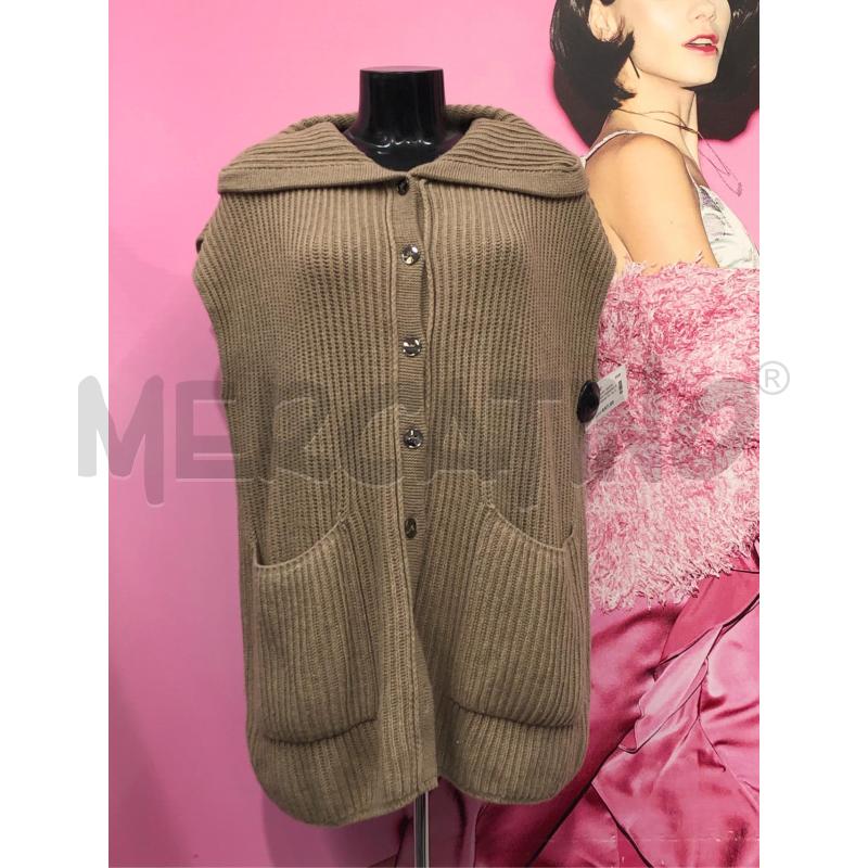 GILET DONNA WEEKEND MAX MARA BEIGE COSTE  | Mercatino dell'Usato Roma somalia 1