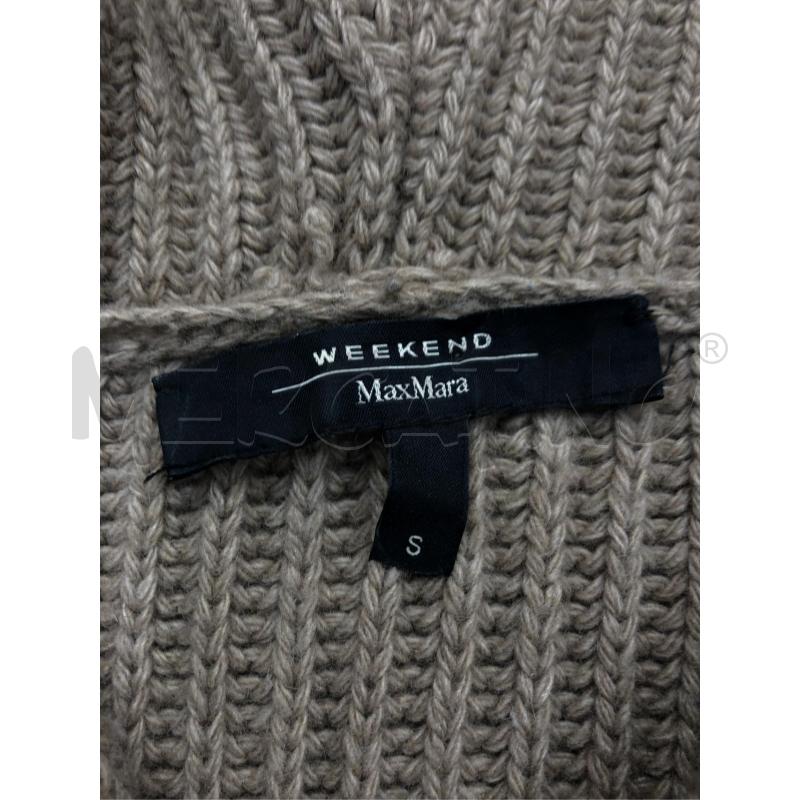GILET DONNA WEEKEND MAX MARA BEIGE COSTE  | Mercatino dell'Usato Roma somalia 5