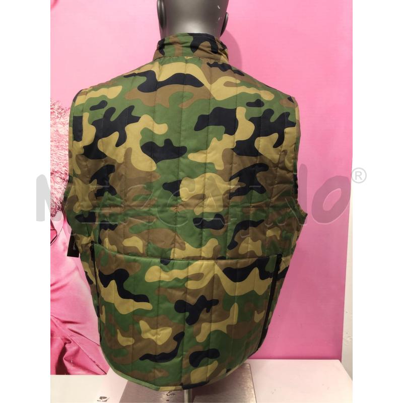 GILET UOMO HARLEY DAVIDSON VERDE MIMETICO  | Mercatino dell'Usato Roma somalia 3