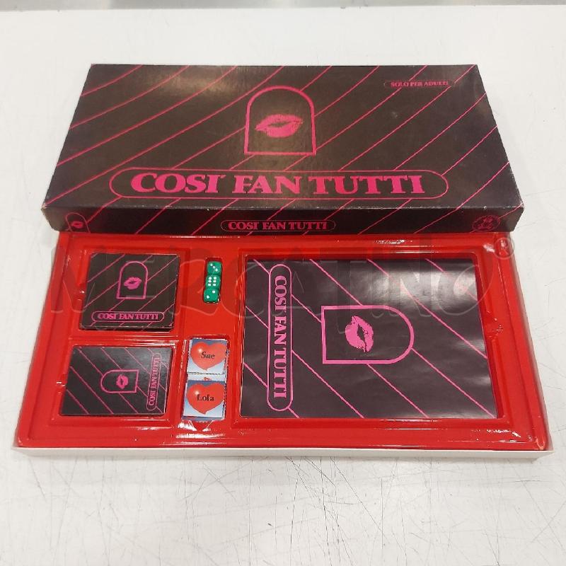 GIOCO IN SCATOLA COSI FAN TUTTI GIOCHI PREZIOSI | Mercatino dell'Usato Roma somalia 2