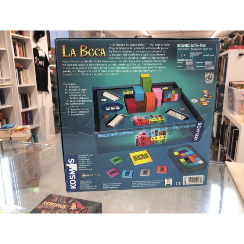 GIOCO IN SCATOLA LA BOCA KOSMOS | Mercatino dell'Usato Roma somalia 2