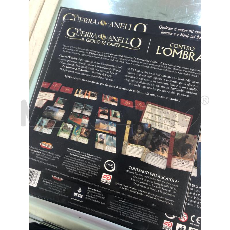 GIOCO IN SCATOLA LA GUERRA DELL'ANELLO+ESPANSIONE | Mercatino dell'Usato Roma somalia 3